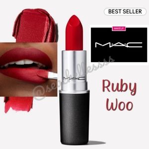 Ruby Woo | Retro Matte Lipstick | Mac Cosmetics | Brand New in Box | Authentic
